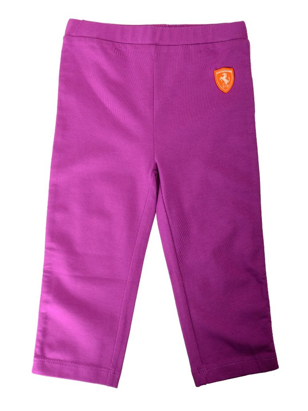 Scuderia Ferrari Girl Purple Logo Leggings Pants sz 12/18 M